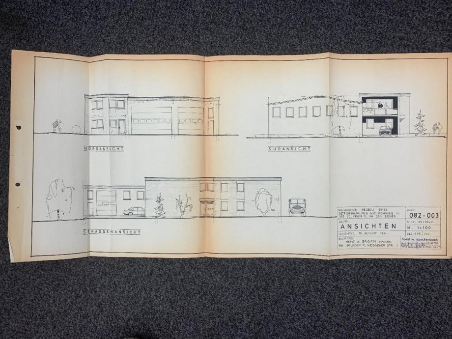Grundriss Halle Solingen
