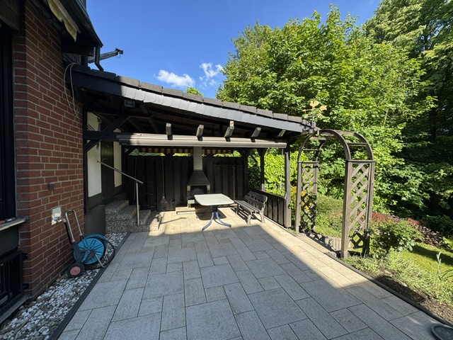 Terrasse mit Freisitz Reiheneckhaus Wuppertal