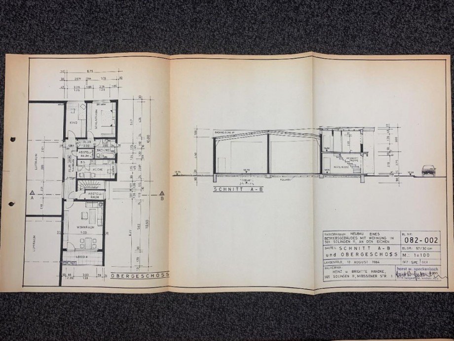 Grundriss Halle Solingen
