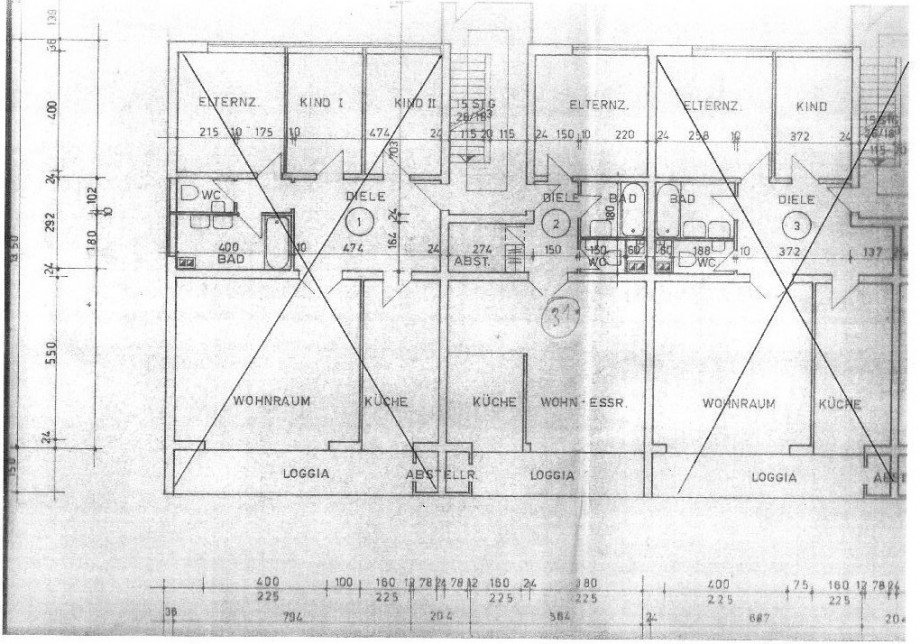 Grundriss Etagenwohnung Solingen