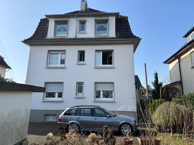 R�ckansicht Mehrfamilienhaus Solingen