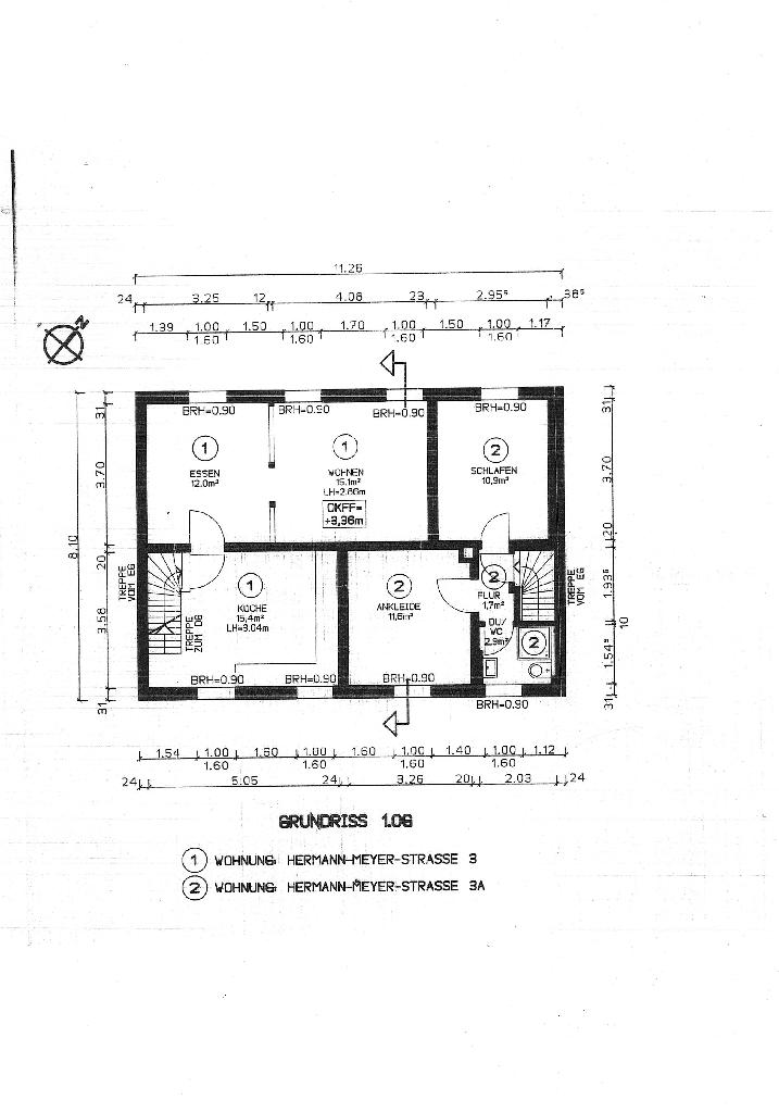 Grundriss Zweifamilienhaus Solingen