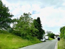 Ansicht Baugrundst�ck ca. 841 qm in sch�ner Lage von H�hscheid, Abriss von Gew�chsh�usern erforderlich