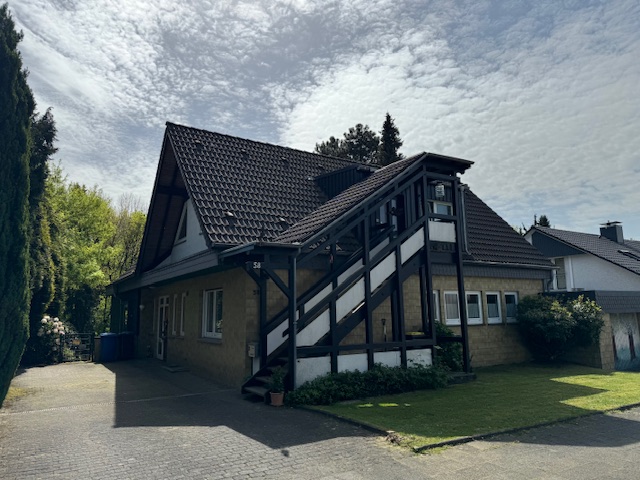 Ansicht vorne Einfamilienhaus Solingen