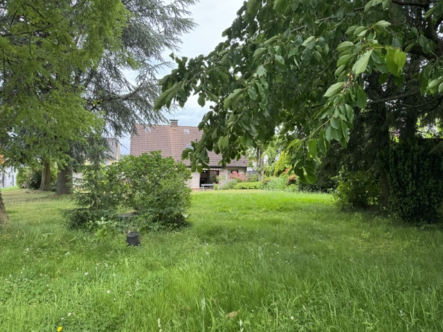 Blick vom Garten zum Haus Einfamilienhaus Solingen